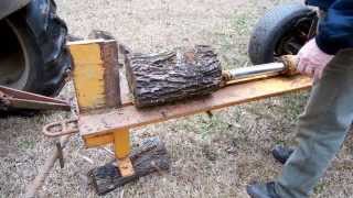 How to build a Homemade Log Splitter [upl. by Aoniak]