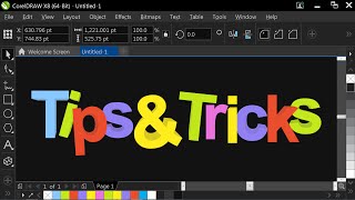 CorelDraw  Tips amp Tricks Tutorial [upl. by Annemarie333]