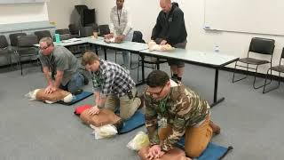 CPR compressions to Staying Alive by the BeeGees [upl. by Surazal605]