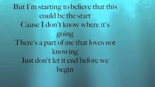 Daughtry  Start Of Something Good Lyric Video [upl. by Eliezer]