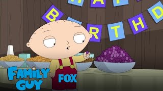 Stewie Chokes On A Grape  Season 17 Ep 6  FAMILY GUY [upl. by Animar]