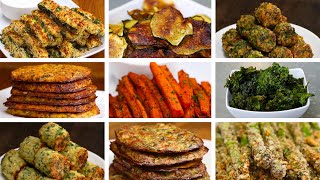 10 Easy LowCarb Veggie Snacks [upl. by Anilrahc992]