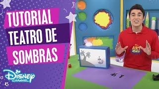 Art Attack Teatro de sombras  Disney Channel Oficial [upl. by Espy646]