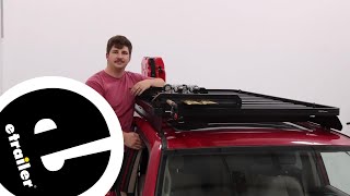 etrailer  Front Runner Ski Snowboard and Fishing Rod Carrier Review [upl. by Quentin]