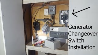 Generator Changeover Switch Installation and Test [upl. by Let364]