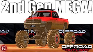 Offroad Outlaws NEW UPDATE IS HERE 2nd GEN DODGE MEGA TRUCK FULL BUILD [upl. by Weiler139]