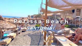 Perissa Beach Santorini [upl. by Iznekcam13]