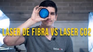 Las diferencias de un laser de fibra optica y un laser de co2 [upl. by Seerdi]