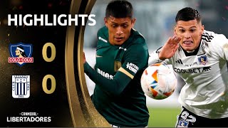 COLOCOLO vs ALIANZA LIMA  HIGHLIGHTS  CONMEBOL LIBERTADORES 2024 [upl. by Oinimreh]