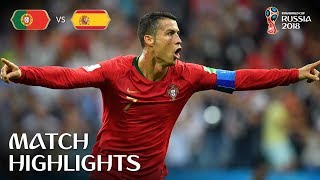 Portugal v Spain  2018 FIFA World Cup  Match Highlights [upl. by Picco]