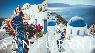 THE MOST BEAUTIFUL PLACE IN GREECE  Santorini MUST SEE Attractions [upl. by Aynav847]