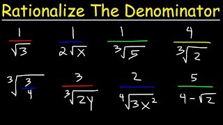 Rationalize The Denominator [upl. by Zeba]