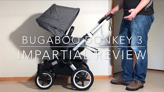 Bugaboo Donkey 3 An Impartial Review Mechanics Comfort Use [upl. by Nwahsel]