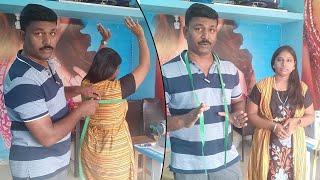 Simple amp Stylish Chudithar Cutting amp Stitching in Tamil  Part 1  Chudithar Top  Tailor Bro [upl. by Milo690]