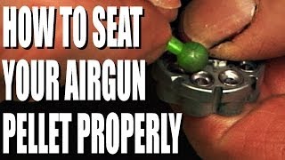 How to load an airgun pellet properly [upl. by Assilem544]