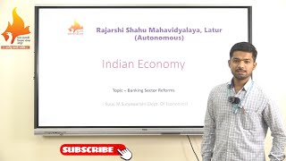 Banking Sector Reforms PART 1  Mr Suraj suryawanshi BS 01 [upl. by Champagne]