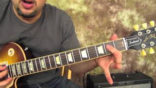 Kiss  Rock and Roll all Nite and Party Every Day  Rock Guitar Lesson  Les Paul [upl. by Alyar]