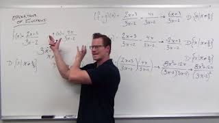 Operations of Functions Precalculus  College Algebra 5 [upl. by Marnie950]