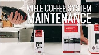 How to Clean Miele Coffee Machine  Miele Coffee Machine [upl. by Niac]