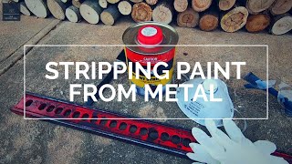 How To Strip Paint From Metal Surfaces  QUICK EASY amp EFFECTIVE [upl. by Derf704]