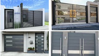 Modern Gate Design  Front Grill Gate Design  Main Gate Design  House Entrance Gate  Steel Gate [upl. by Kcid]