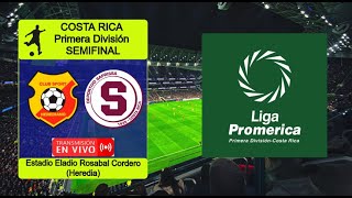 SAPRISSA 03 HEREDIANO en vivo  COSTA RICA  Playoffs  Semifinal  Ida [upl. by Lanor]