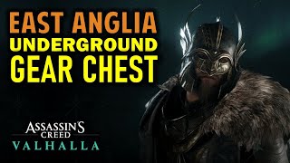 How to get the East Anglia Underground Gear  AC Valhalla East Anglia Underground Wealth Guide [upl. by Naga]