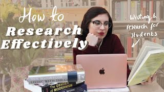 How to Research Any Topic  Essay amp Writing Advice [upl. by Nehpets]