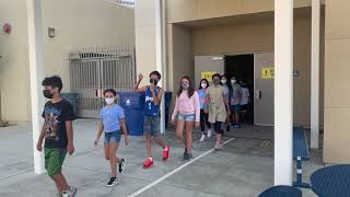 Porter Ranch Community School Earthquake Drill Practice [upl. by Ilan294]