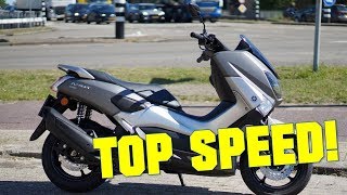 YAMAHA NMAX 155 TOP SPEED [upl. by Aigroeg]