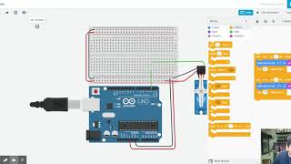 Arduino Design Servo Motor on TinkerCad [upl. by Annai104]