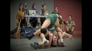 AWESOME SPLADLE  Wrestler Punches Aaron in the Face [upl. by Tubb519]