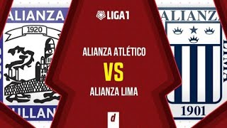 Alianza Lima vs Alianza Atlético EN VIVO por la Liga 1 [upl. by Cavil657]