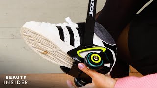 Attachable Wheels Transform Shoes Into Skates [upl. by Attenrad]