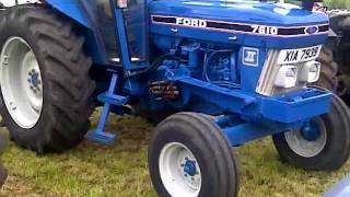 Restored Ford 7610 tractor [upl. by Aschim991]