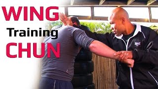 Wing Chun kung fu Training Lesson 1  Master Wong [upl. by Annawal]