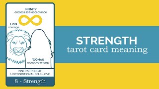 Strength Tarot Card Reading and Meaning [upl. by Adnahsal640]