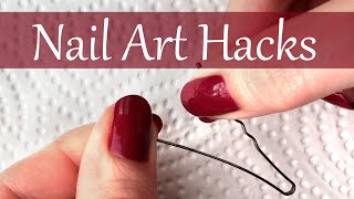 5 einfache Nail Art Hacks die jeder kennen sollte 4  seni Nageldesign [upl. by Idnak]