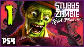 Stubbs the Zombie Remastered Walkthrough Part 1 PS4 XB1 Switch [upl. by Naired]