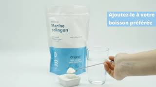 COLLAGENE Marin HYDROLISE avec Vitamine C  OCEANCOLL [upl. by Ttegdirb]