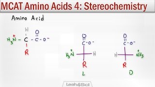 Amino Acid Stereochemistry R and S vs D and L Configuration [upl. by Ennywg]