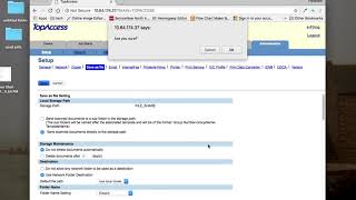 Setting up Toshiba E Studio 2508A 3008A4508A Scan To File Setup [upl. by Saimerej]