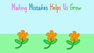 Making Mistakes Helps Us Grow Inspired by ONE FAB TEACHER [upl. by Brottman181]