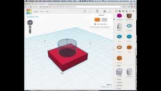 TinkerCAD  Creating Holes [upl. by Aiz]