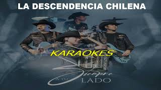 UN MILLON DE PRIMAVERAS KARAOKE Estilo La descendencia chilena KARAOKE [upl. by Ynattib]