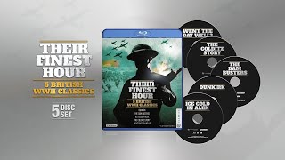 Their Finest Hour 5 British WWII Classics Digitally Restored  Trailer [upl. by Corty]