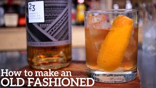 Old Fashioned Cocktail Recipe  QUICKEST [upl. by Easter466]