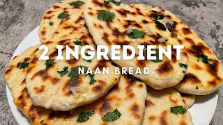 2 Ingredient Naan Bread In 15 Minutes [upl. by Lovash]