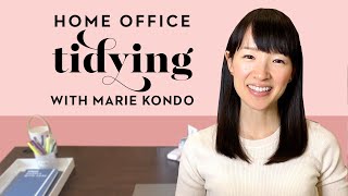 How To Tidy A Home Office With Marie Kondo [upl. by Artie553]