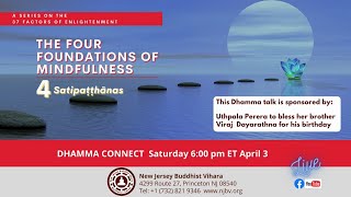 Dhamma Connect  April 3rd 2021  NJBV [upl. by Hawger]